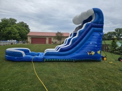 20240704 140322 1749867639 15' Blue Wave Water Slide