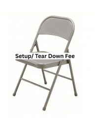 Chair Setup/Tear down Fee (Optional)