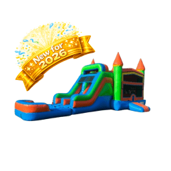 Green and Orange Dual Lane Combo