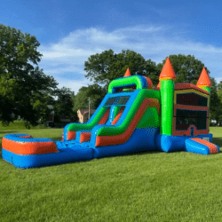 19 1771903225 Green and Orange Dual Lane Combo