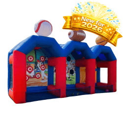 Triple Sport Inflatable Yard Game